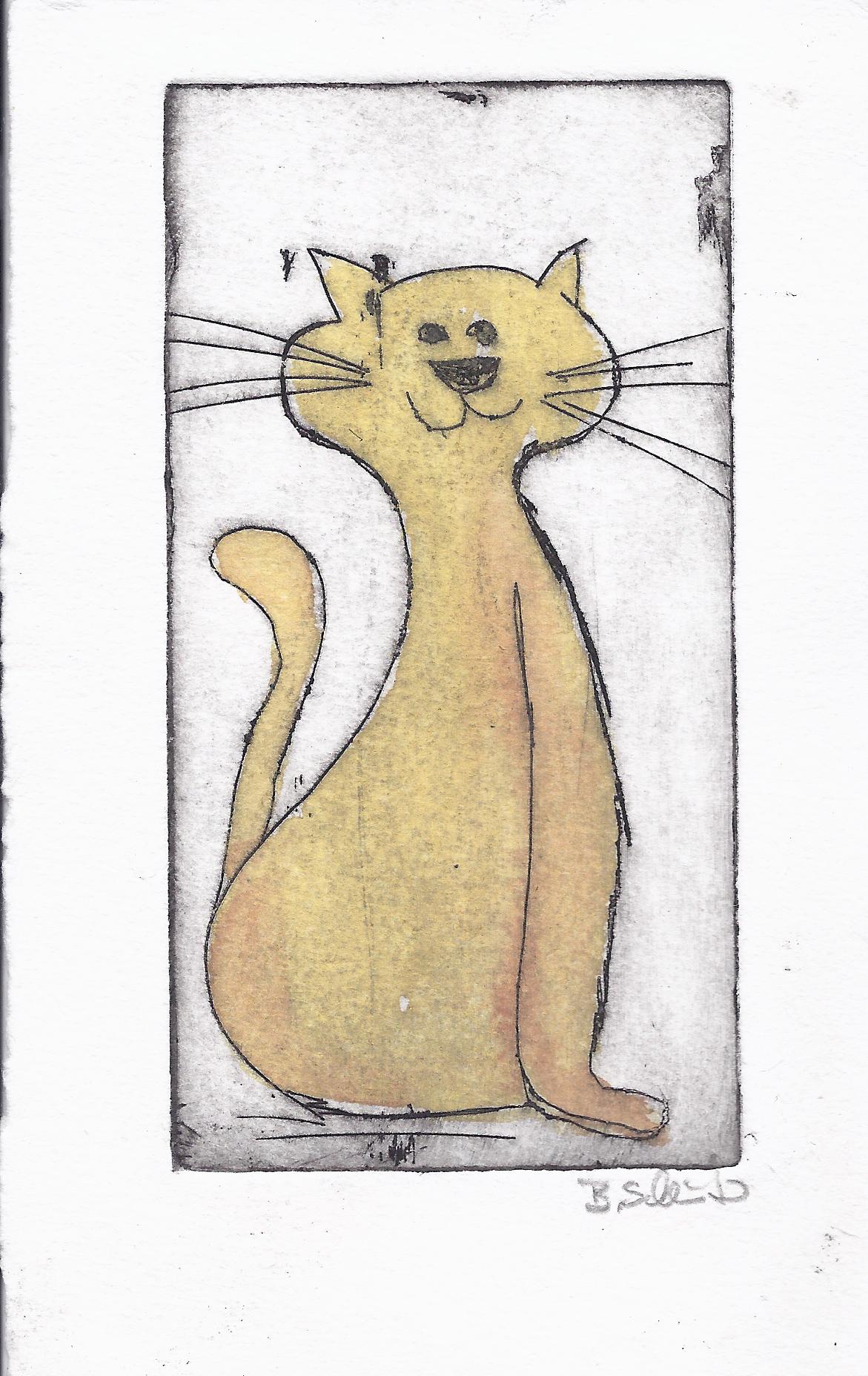 Katze Orange / Barbara Schlüter /